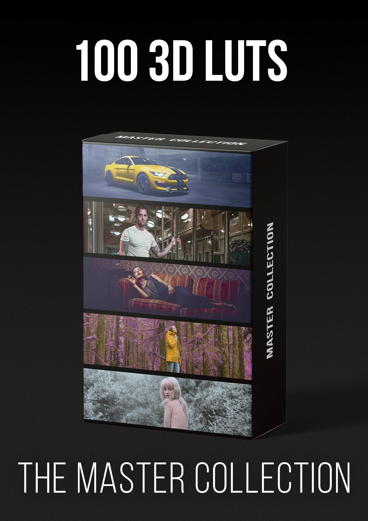 Master Collection All 10 Color Profile Packs - 100 3D LUTS