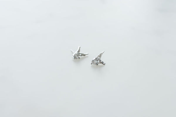 Boucles d'oreilles ange gardien