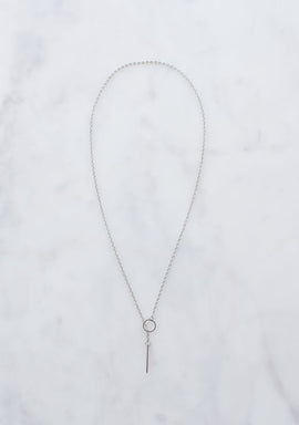 Silver Threader Necklace