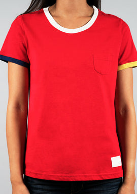 Red Sports Tee