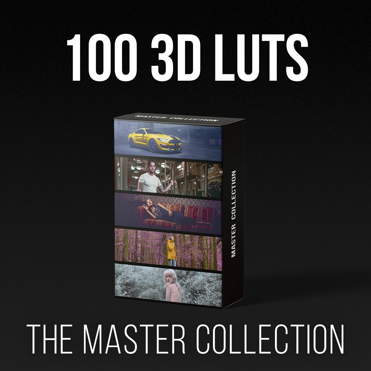 Master Collection All 10 Color Profile Packs - 100 3D LUTS