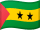 São Tomé & Príncipe Flag